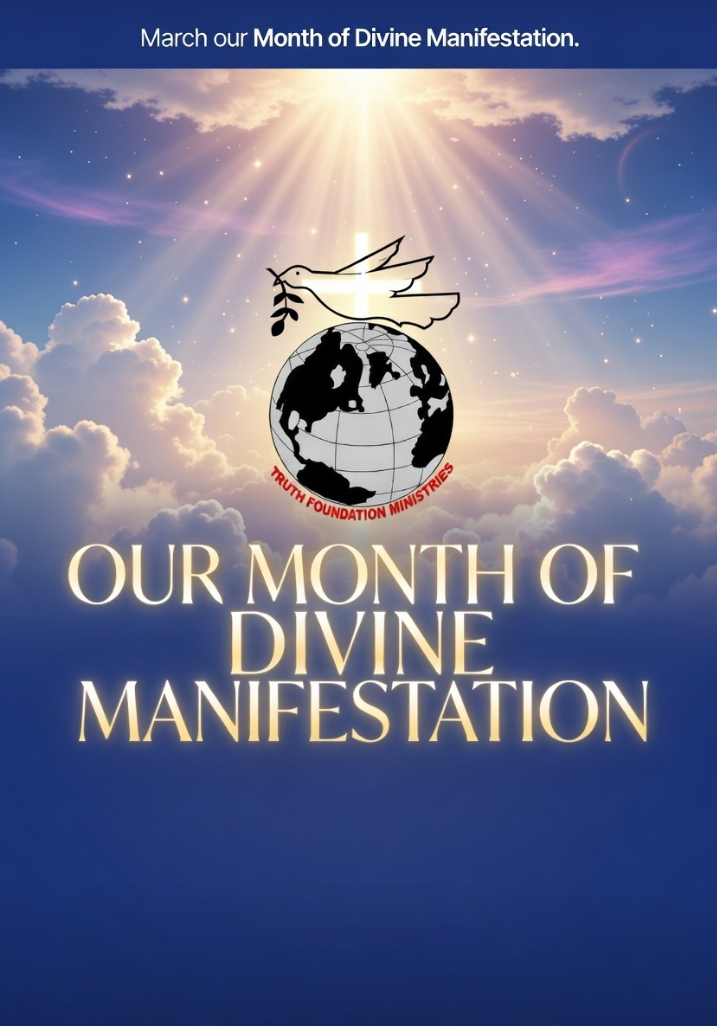 MARCH OUR MONTH OF DIVINE MANIFESTATION